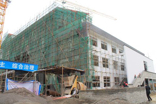 遵義新洲學(xué)校施工現(xiàn)場
