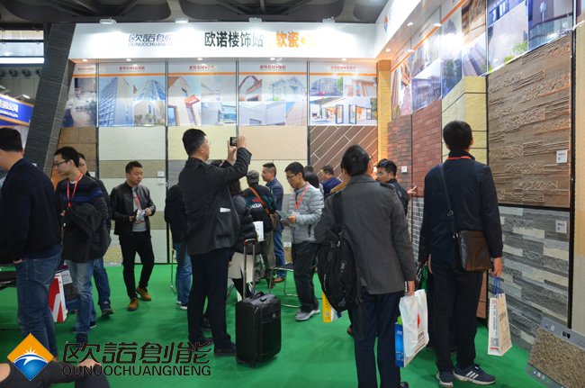 軟瓷完美亮相上海新國際博覽中心 歐諾樓飾貼（軟瓷-軟石）博青睞(圖2)